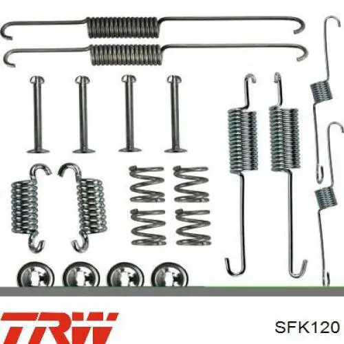 Установочный комплект задних барабанных колодок Quick Brake 1050633 цена, от 12.71 USD