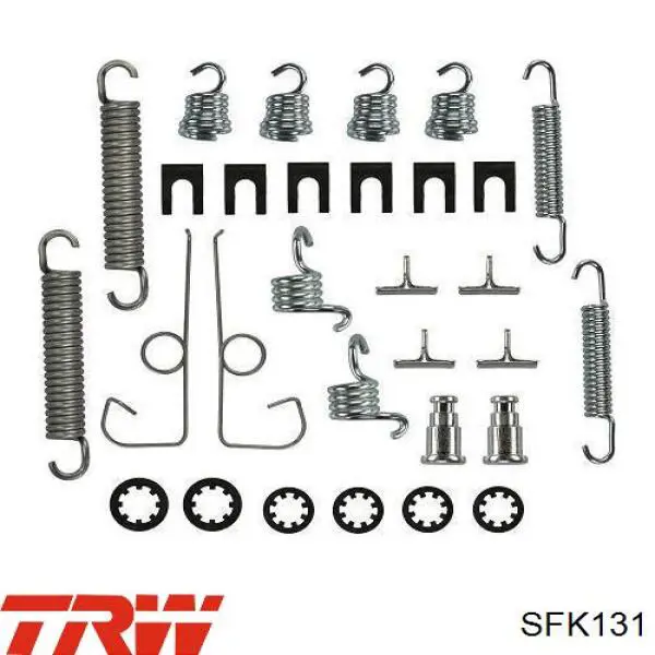 Установочный комплект задних барабанных колодок Quick Brake 1050644 цена, от 6.02 USD