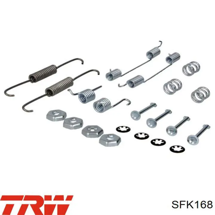 Комплект пружинок крепления дисковых колодок задних Kamoka 1070046 цена, от 7.74 USD