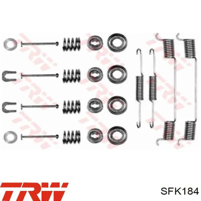 Установочный комплект задних барабанных колодок Ford 6181208 цена, от 12.50 USD