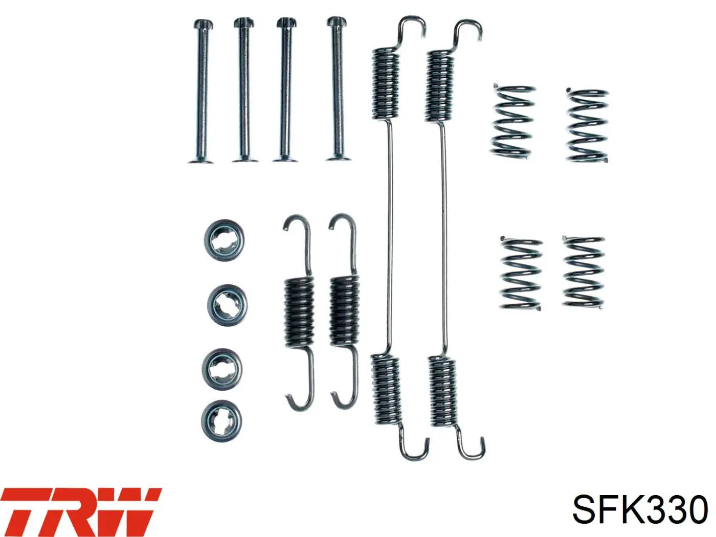 Установочный комплект задних барабанных колодок GP GP1050796 цена, от 5.97 USD