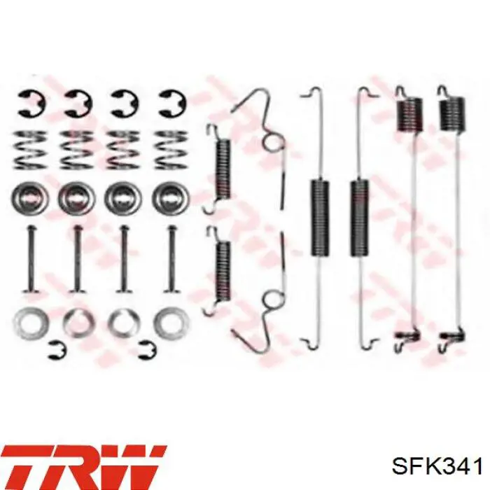 Ремкомплект тормозов задних TRW SFK341 цена, от 4.87 USD