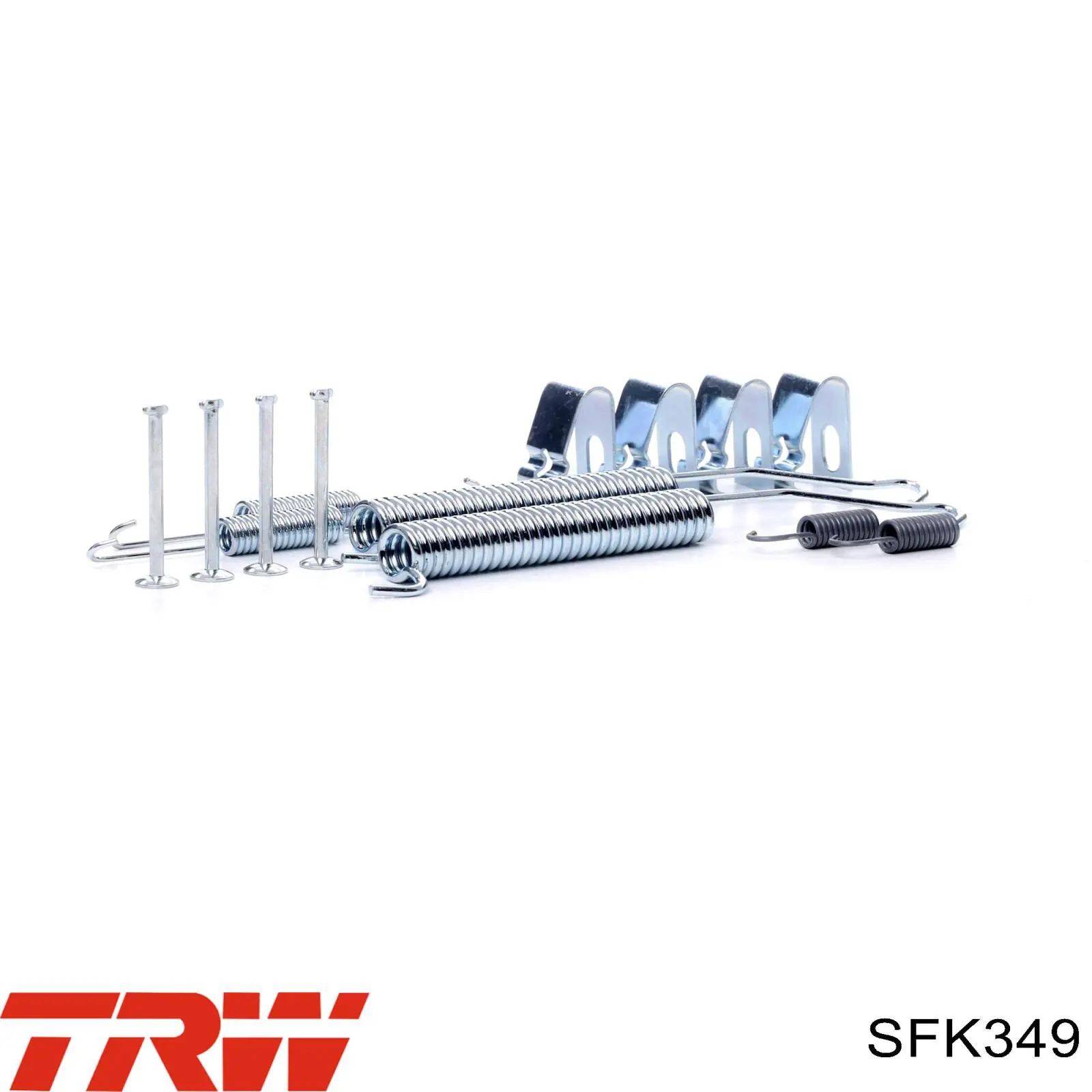 Ремкомплект тормозных колодок TRW SFK349 цена, от 11.27 USD
