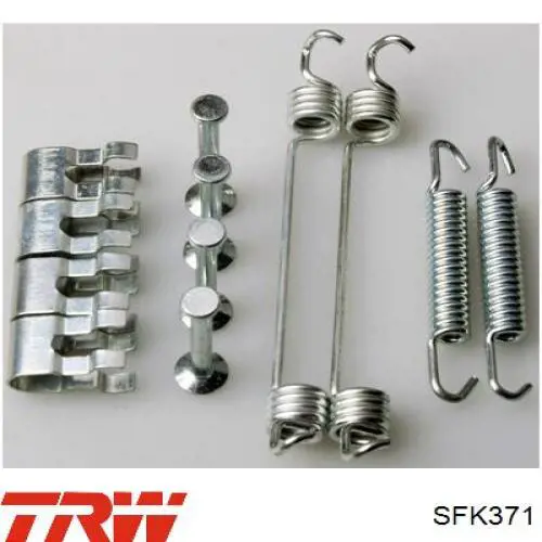 Ремкомплект тормозных колодок TRW SFK371 цена, от 8.08 USD