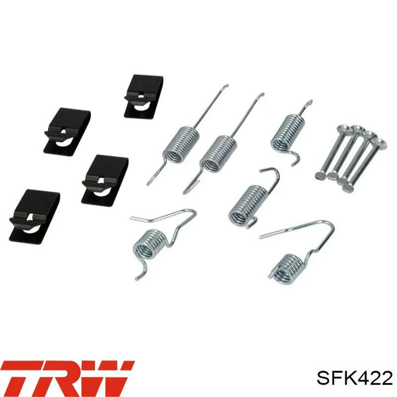 SFK422 TRW ремкомплект тормозных колодок