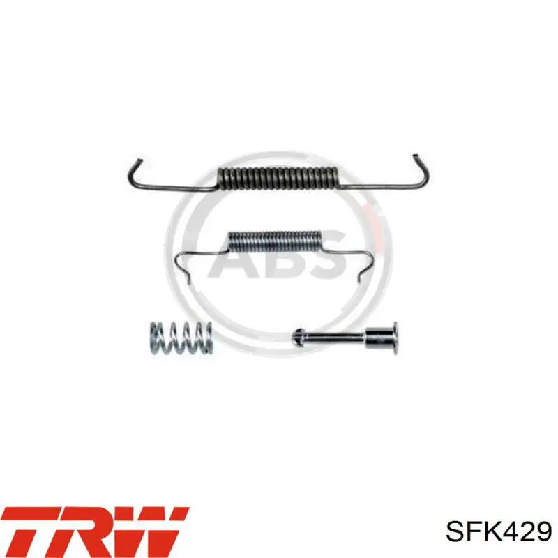 Купить SFK429 TRW Ремкомплект тормозных колодок