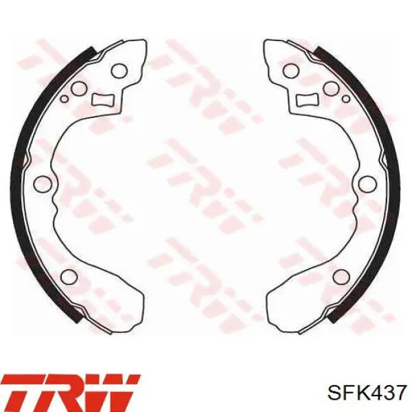 Ремкомплект задних тормозов 583231H000 Hyundai/Kia