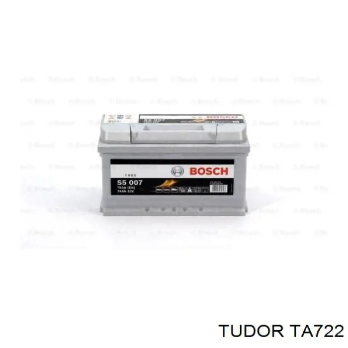 Аккумулятор Tudor 75 А/ч 12 В B13 TA722