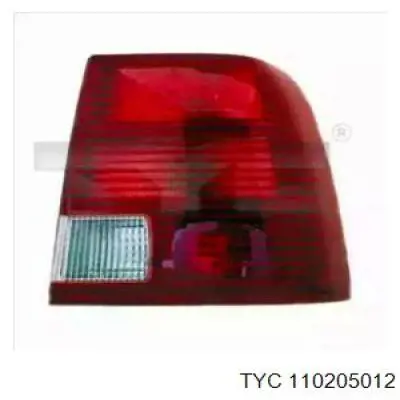 Купить 110205012 TYC Задняя правая фара