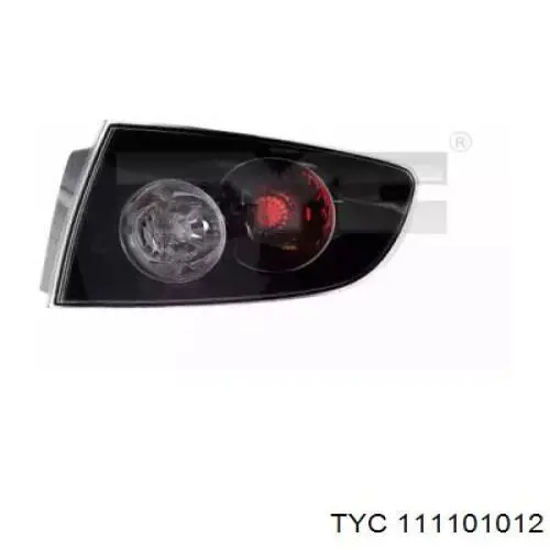  Фонарь задний правый внешний Mazda 3 