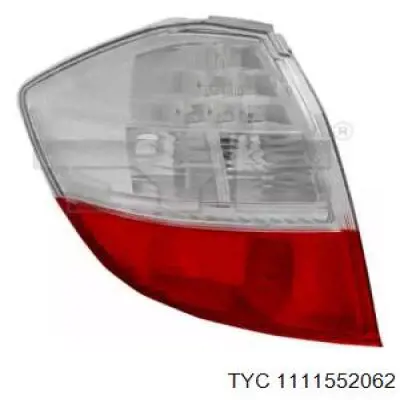 Фонарь задний левый 1111552062 TYC
