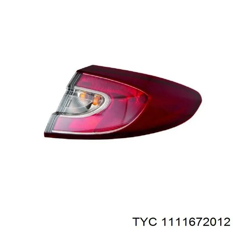 Фонарь задний левый 1111672012 TYC