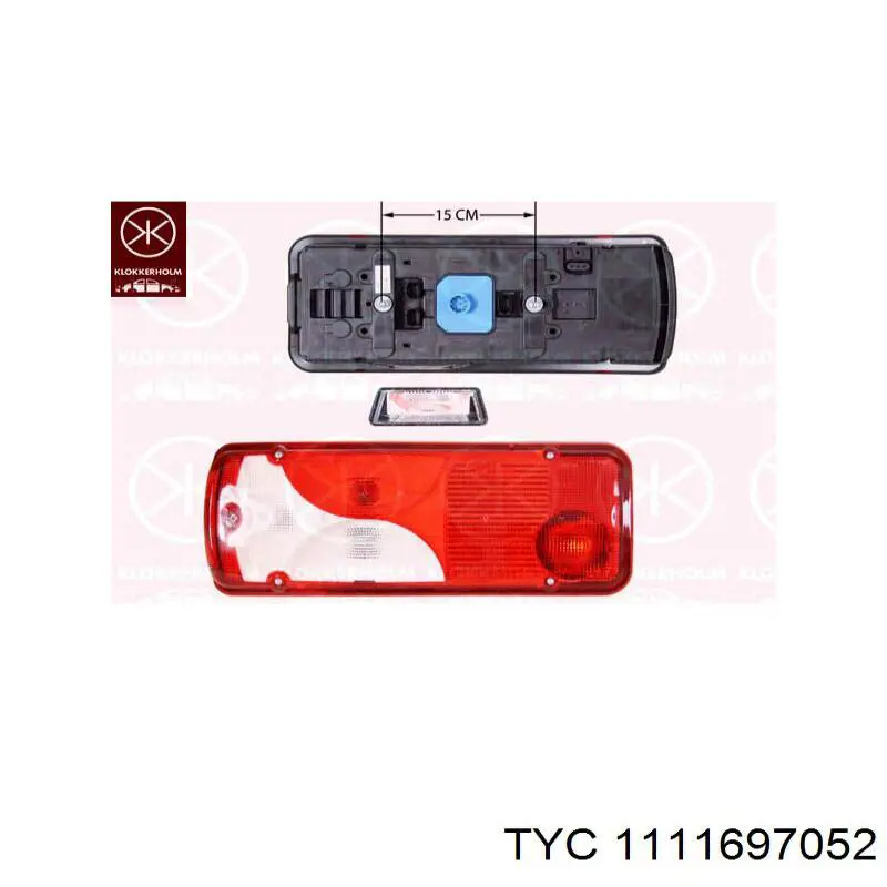 Фонарь задний правый TYC 1111697052 цена, от 31.91 USD
