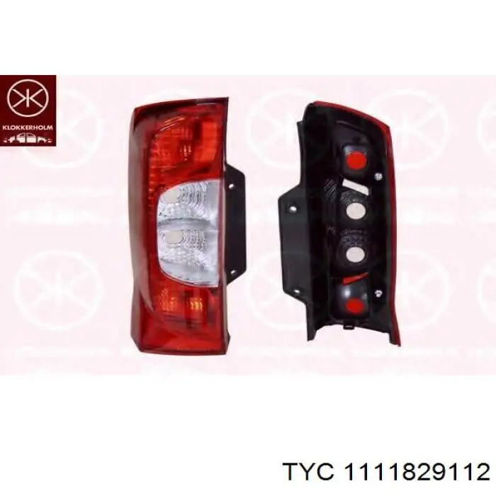 Задний фонарь 5030351 Autotechteile