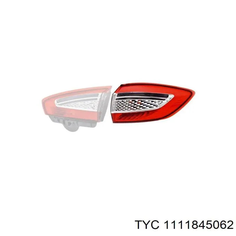 Фара задняя правая внешняя Ford 1767492 цена, от 178.16 USD