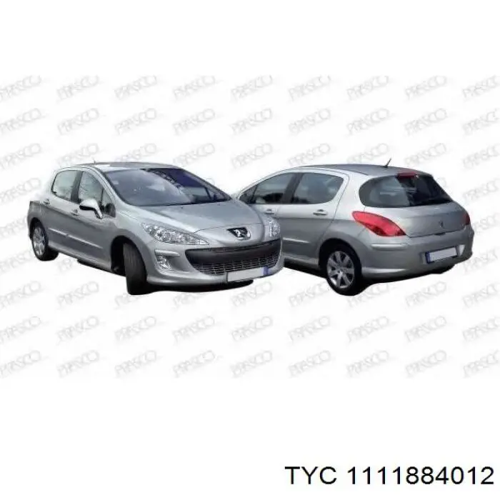 Задняя левая фара Peugeot/Citroen 00006350CV цена, от 86.62 USD