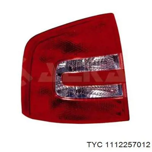 Фонари задние на Skoda Octavia II A5 1Z5