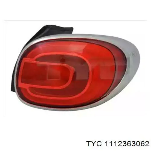Фонарь противотуманный задний правый 51277342 HB Autoelektrik