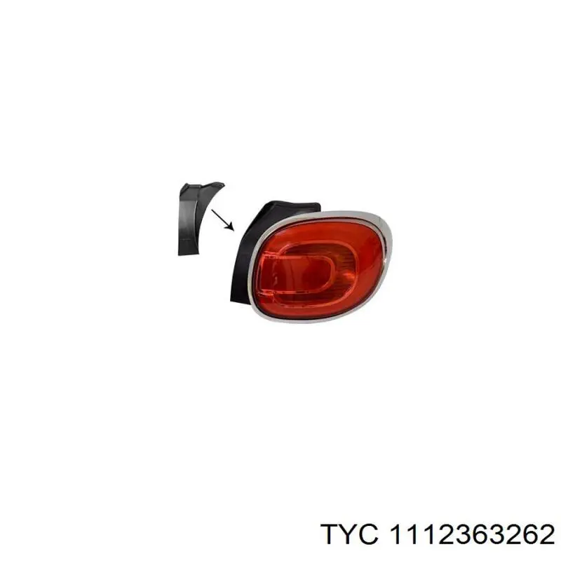 Фонарь задний правый Fiat/Alfa/Lancia 51978050 цена, от 139.60 USD