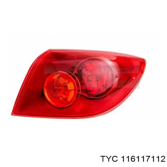 Стоп задний Mazda BP4K51150D