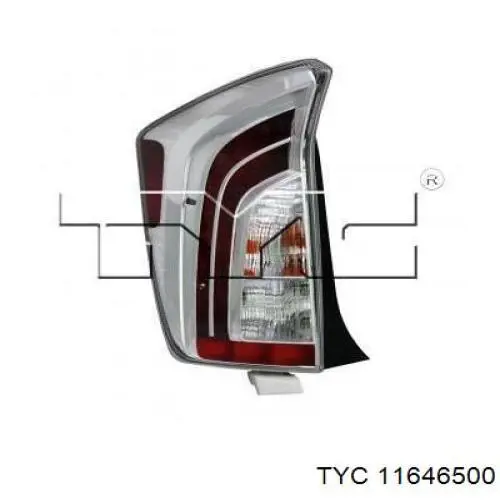 Купить 11646500 TYC Задняя правая фара