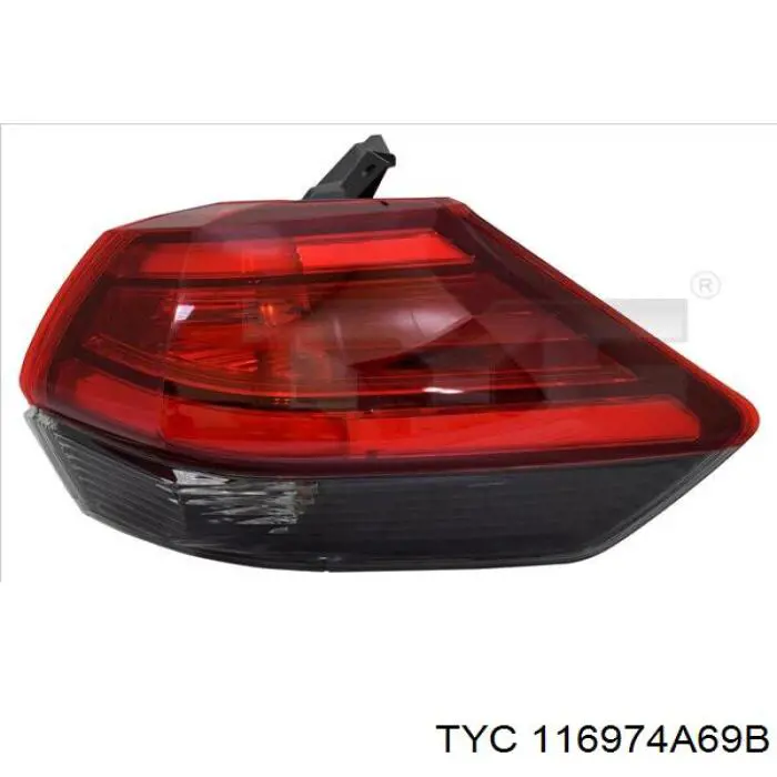 Задняя левая внешняя фара Depo/Loro/Abakus FP5042F1E цена, от 91.64 USD
