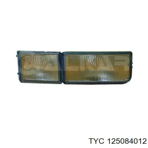 125084012 TYC заглушка (решетка противотуманных фар бампера переднего левая)