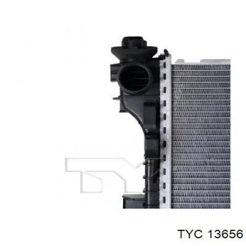 Купить 13656 TYC Радиатор водяной