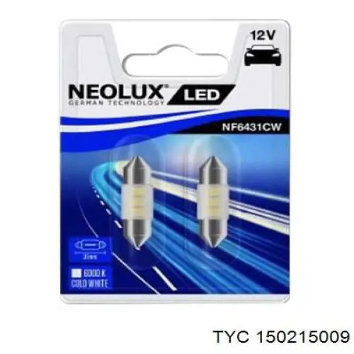 Фонарь подсветки заднего номера TYC 150215009 цена, от 5.63 USD