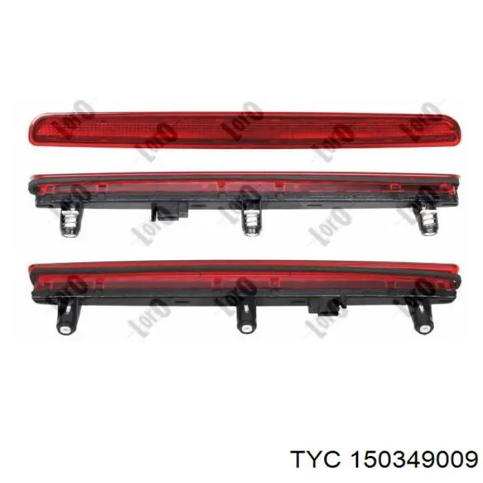 Фонарь сигнала торможения TYC 150349009 цена, от 40.18 USD
