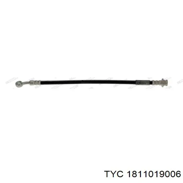 Катафот (отражатель) переднего бампера правый TYC 1811019006