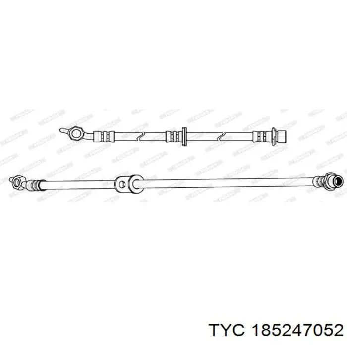 Поворотник правый 185247052 TYC