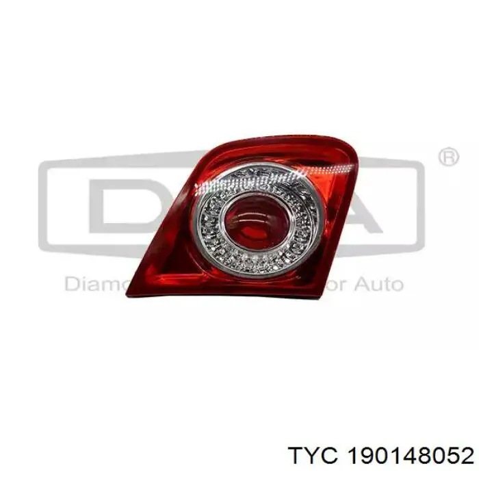 Фонарь противотуманный задний, правый Opel 24409338
