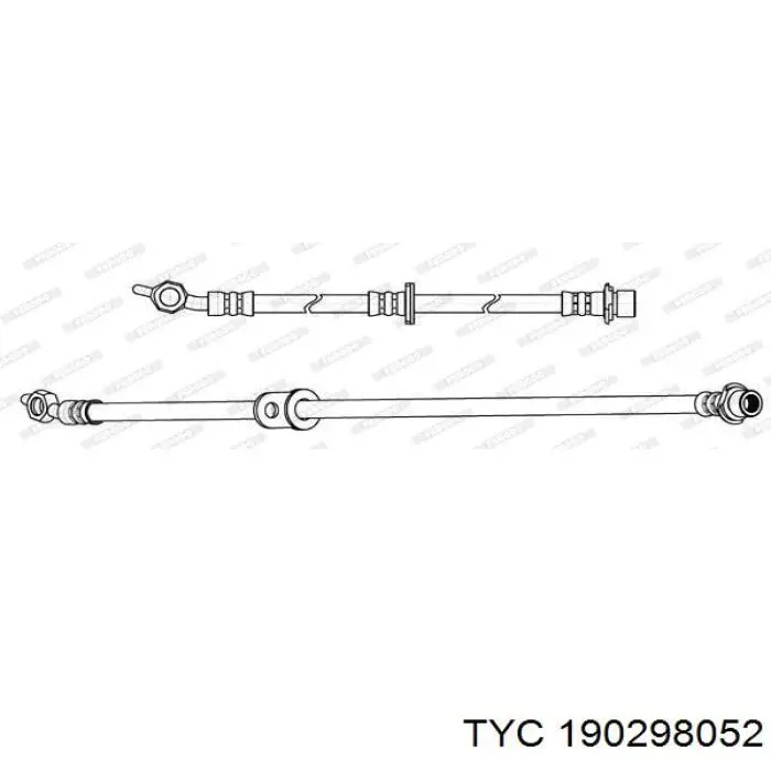 Фара противотуманная левая 190298052 TYC