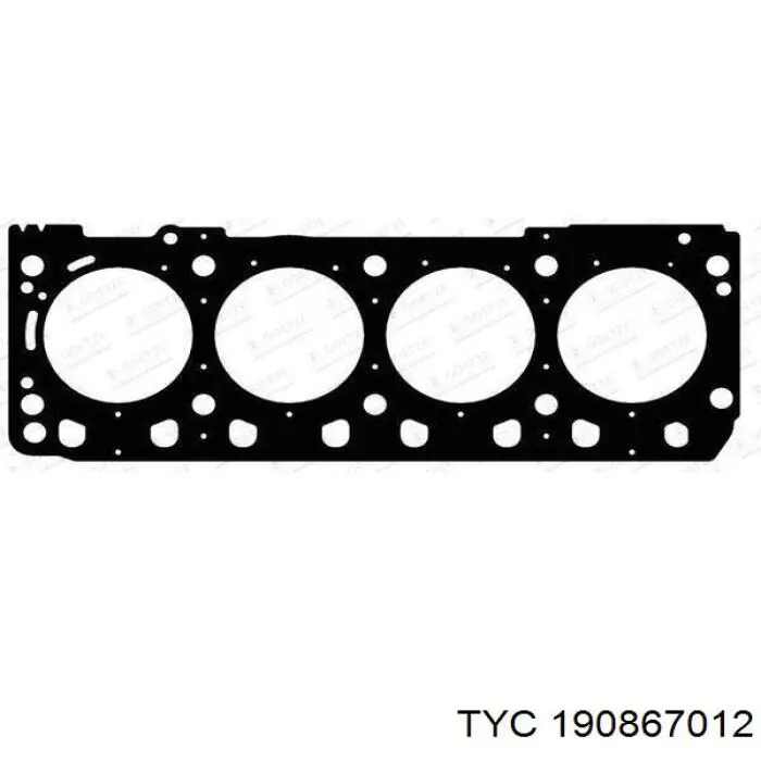 Фара противотуманная правая 190867012 TYC