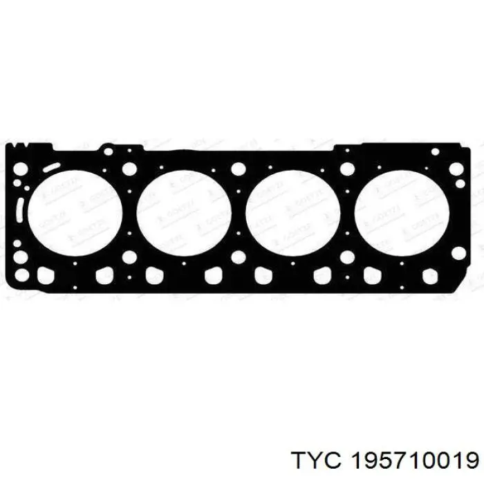 Фара противотуманная левая 195710019 TYC