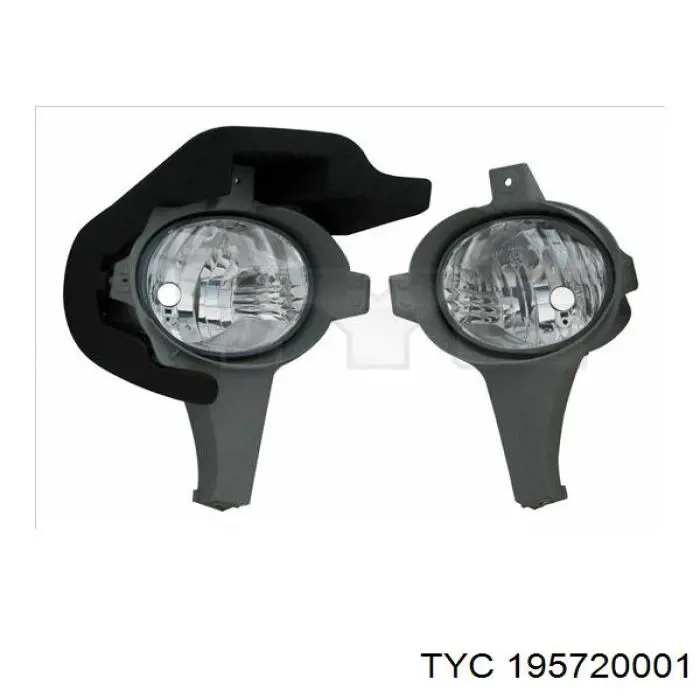 Фара противотуманная, левая TYC 195720001 цена, от 27.50 USD