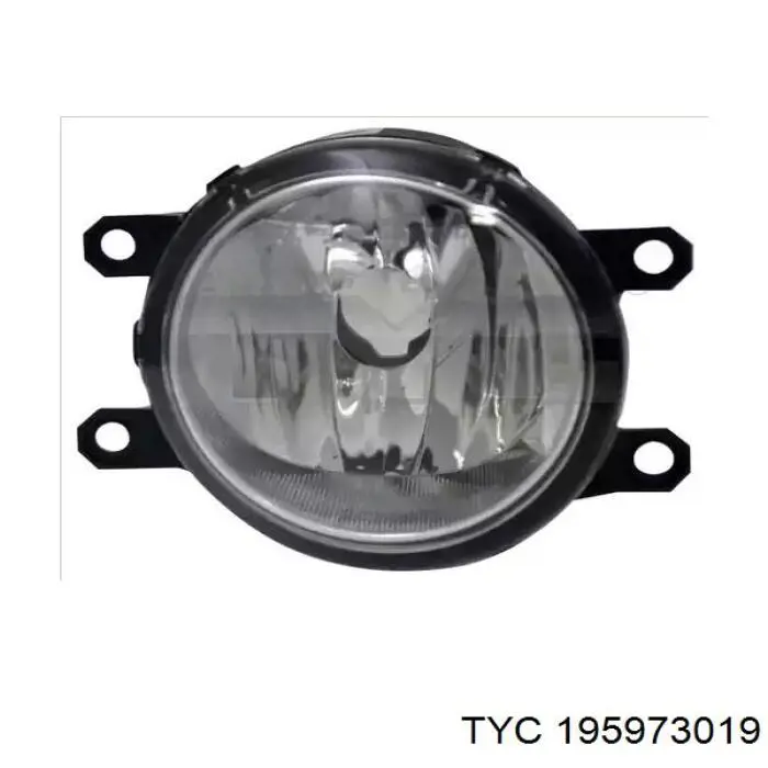 19-5973-01-9 TYC luzes de nevoeiro direitas