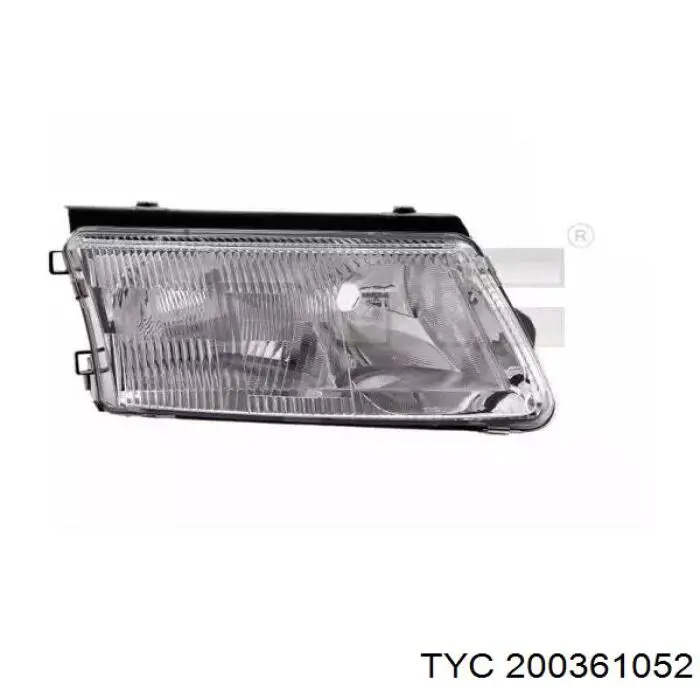 Правая фара 8200589033 Renault (RVI)