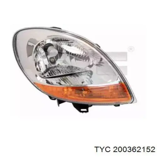 Левая фара FP5610R3E Depo/Loro/Abakus