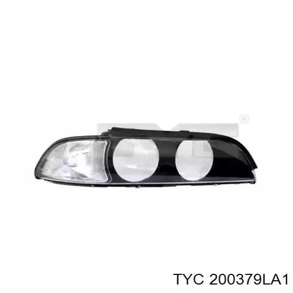 Купить 200379LA1 TYC Стекло фары правой