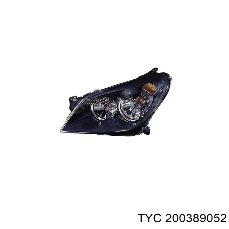 Правая фара 200389052 TYC