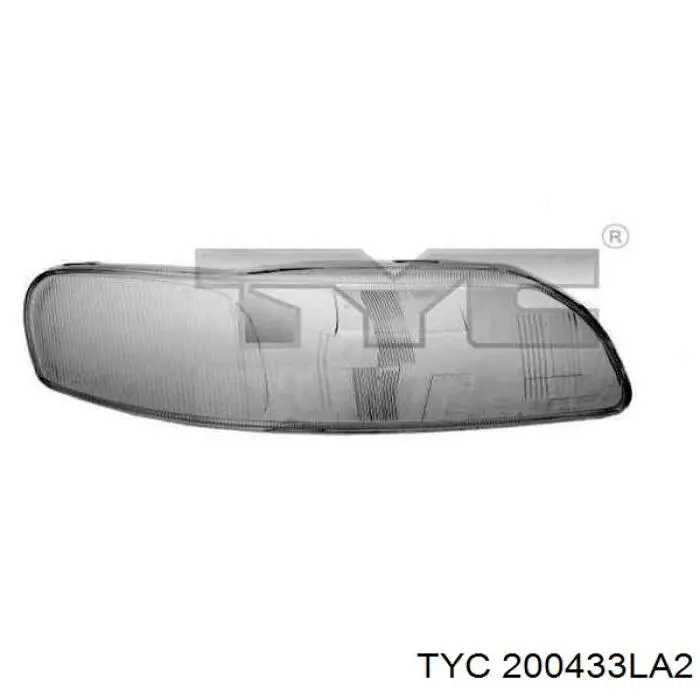 200433LA2 TYC Стекло правого фонаря
