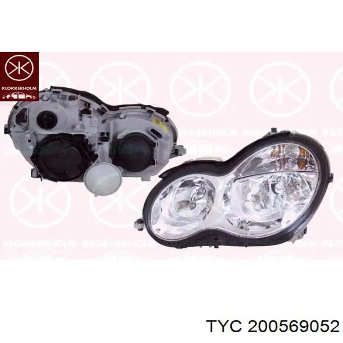 Правая блок фара TYC 200569052 цена, от 117.37 USD