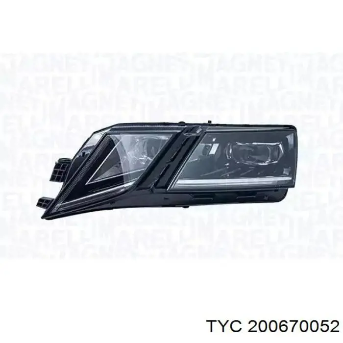 Фара левая TYC 200670052 цена, от 115.74 USD