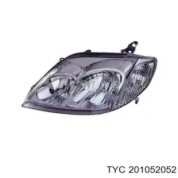 Левая фара 201052052 TYC