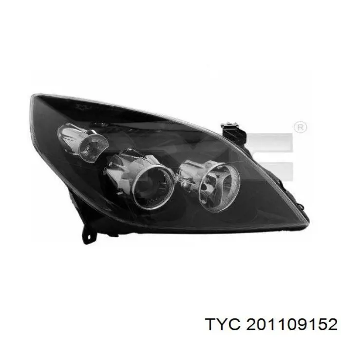 Правая блок фара TYC 201109152 цена, от 160.93 USD