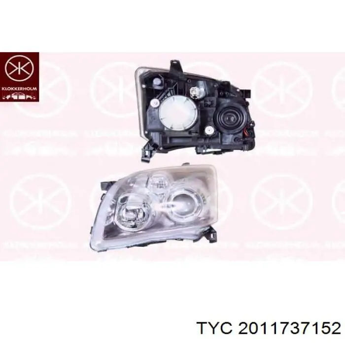 Правая блок фара TYC 2011737152 цена, от 98.82 USD