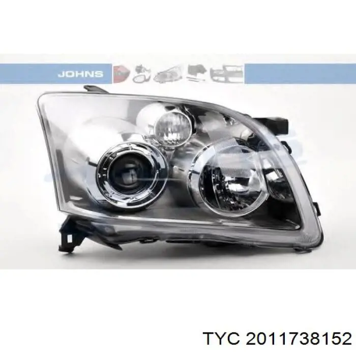 Фара левая TYC 2011738152 цена, от 128.18 USD
