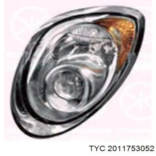 Правая фара 43793 VALEO